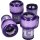 LUTH Premium Profi Parts 4x Filter kompatibel mit dyson 971517-01 für Staubsauger Stielstaubsauger V12 Detect Slim