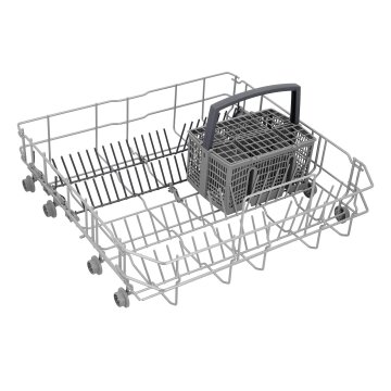 LUTH Premium Profi Parts Geschirrkorb unten mit Besteckkorb kompatibel mit Bosch, Siemens, Küppersbusch, Gorenje, Whirlpool & Bauknecht Geschirrspüler | Original-Nr. 20006942 | Kompatibel mit Ersatznummern: 20002904, 00688642, 00680997, 00662001, 00478667