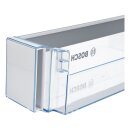 LUTH Premium Profi Parts Flaschenabsteller Türfach kompatibel mit Bosch Siemens Neff Constructa Balay 00743239 Kühlschrank Türablage Flaschenfach 438 x 112 x 96 mm transparent