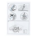 LUTH Premium Profi Parts Sprüharm oben mit Rohr kompatibel mit Bosch Siemens 11012631 für Geschirrspüler