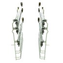 LUTH Premium Profi Parts Teleskopauszug Vollauszug 3fach rechts und links kompatibel mit Bosch 00708430 708430 HEZ338357 für Backofen