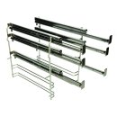 LUTH Premium Profi Parts Teleskopauszug Vollauszug 3fach rechts und links kompatibel mit Bosch 00708430 708430 HEZ338357 für Backofen