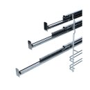LUTH Premium Profi Parts Teleskopauszug Vollauszug 3fach rechts und links kompatibel mit Bosch 00708430 708430 HEZ338357 für Backofen