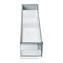 LUTH Premium Profi Parts Türfach unten kompatibel mit Siemens 00743291 Bosch Neff Constructa Balay Flaschenabsteller Türablage Kühlschrank Kühl-Gefrierkombination transparent Kunststoff 407 x 114 x 100 mm Ersatzteil