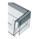 LUTH Premium Profi Parts Türfach unten kompatibel mit Siemens 00743291 Bosch Neff Constructa Balay Flaschenabsteller Türablage Kühlschrank Kühl-Gefrierkombination transparent Kunststoff 407 x 114 x 100 mm Ersatzteil