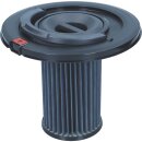 LUTH Premium Profi Parts Filterzylinder Lamellenfilter mit Griff kompatibel mit Bosch 12017969 12027830 für Bodenstaubsauger