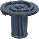 LUTH Premium Profi Parts Filterzylinder Lamellenfilter mit Griff kompatibel mit Bosch 12017969 12027830 für Bodenstaubsauger