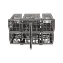 LUTH Premium Profi Parts Teilbarer Besteckkorb Korb kompatibel mit Bosch Siemens 00418280 418280 00489464 für Geschirrspüler Spülmaschine