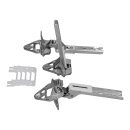 3x Türscharnier Scharnier kompatibel mit Bosch Siemens 00268699 268699 für Kühlschrank Gefrierschrank - LUTH Premium Profi Parts