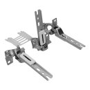 3x Türscharnier Scharnier kompatibel mit Bosch Siemens 00268699 268699 für Kühlschrank Gefrierschrank - LUTH Premium Profi Parts