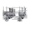 LUTH Premium Profi Parts Spülmaschinenkorb Geschirrkorb Unterkorb unten kompatibel mit Bosch 00771609 771609 für Geschirrspüler Spülmaschine