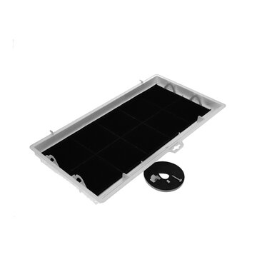 LUTH Premium Profi Parts Kohlefilter Filter mit Rahmen kompatibel mit Bosch Siemens 460478 00460478 für Dunstabzugshaube