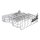 LPPP Geschirrkorb Oberkorb mit RackMatic kompatibel mit Bosch 00778368 für Siemens Neff Constructa Balay Gaggenau Geschirrspüler, grau, 527 x 515 x 162 mm, ersetzt 00777333 00771812 00685707