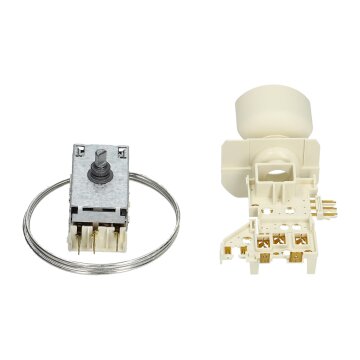 LUTH Premium Profi Parts Kühlschrankthermometer Thermostat kompatibel mit Whirlpool Bauknecht 481228238175 Ranco K59-S2785 Atea A13-0696R für Kühlschrank KühLGefrierkombination