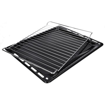 LUTH Premium Profi Parts kompatibel mit Bosch Siemens SET 1 Backblech 1 Backgitter l 481241838128 und 481245819334