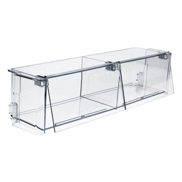 LUTH Premium Profi Parts Abstellfach Butterfach mit Klappen kompatibel mit Bosch Siemens 00705208 705208 für Kühlschrank Kühl-Gefrier-Kombination