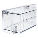 LUTH Premium Profi Parts Abstellfach Butterfach mit Klappen kompatibel mit Bosch Siemens 00705208 705208 für Kühlschrank Kühl-Gefrier-Kombination