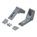 LUTH Premium Profi Parts Türgriffreparatursatz Türgriff silber kompatibel mit Liebherr 9590180 KühlschrankGefrierschrank