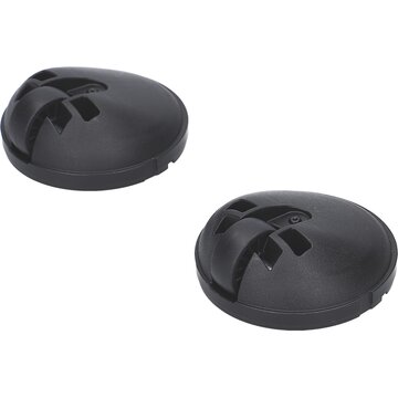 LUTH Premium Profi Parts 2x Laufrolle Rad vorne rechts links kompatibel mit Bosch 10003191 für Staubsauger