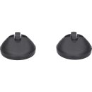 LUTH Premium Profi Parts 2x Laufrolle Rad vorne rechts links kompatibel mit Bosch 10003191 für Staubsauger