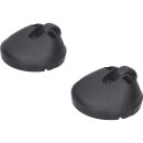 LUTH Premium Profi Parts 2x Laufrolle Rad vorne rechts links kompatibel mit Bosch 10003191 für Staubsauger