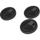 LUTH Premium Profi Parts 3x Laufrolle Rad vorne rechts links kompatibel mit Bosch 10003191 für Staubsauger