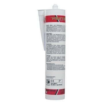 LUTH Premium Profi Parts Maleracryl Strukturacryldichtstoff Kim-Tec 5160211 Weiß für Innen und Außen 310ml