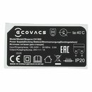 Etikett für Ladestation (Neues Logo) Ecovacs...