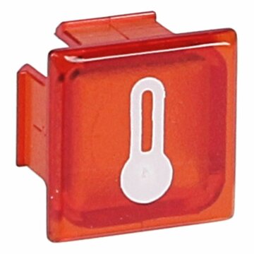 Lampenabdeckung Neff 00423816 Linse Rot für Temperatur Herd