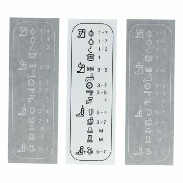 Aufkleber für Gehäuse Bosch 00623323 in Küchenmaschine