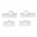 LUTH Premium Profi Parts Türlager Set für Gefrierfach kompatibel mit Bosch 10000416 in Kühlschrank