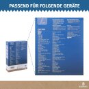 Bluparts Filterbeutel kompatibel mit Miele TypG/N TypH für Bodenstaubsauger 4 Stk + Vorfilter