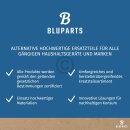 Bluparts Türscharnier Set oben unten kompatibel mit AEG 4055504197 für Kühlschrank