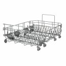 LUTH Premium Profi Parts Geschirrkorb unten kompatibel mit Bosch Siemens Neff Constructa Balay 00772836 45cm Geschirrspüler Unterkorb Ersatz für 00687130 00770635 00773423