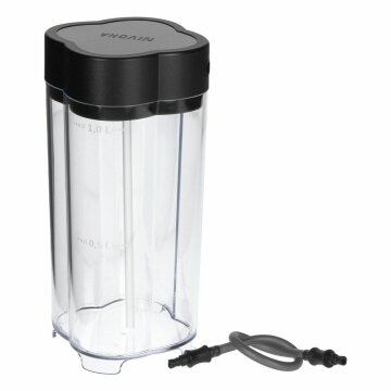 LUTH Premium Profi Parts Milchbehälter mit Schlauch 1l kompatibel Nivona 390700700 für Kaffeemaschine Kaffeeautomat