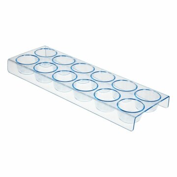 LUTH Premium Profi Parts Eiereinsatz für Türfach kompatibel mit Bosch 00654282 281x98mm in Kühlschrank Kühlgefrierkombination