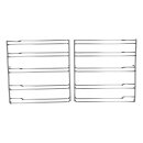 LUTH Premium Profi Parts Haltegitter Set links rechts für Backblech Rost kompatibel mit Bosch 11021175 in Backofen