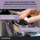 LUTH Premium Profi Parts Reinigungstabletten für Kaffeemaschinen – kompatibel mit Bosch Siemens 00312096, TCZ8001A, TZ80001A/B – Universal Kaffeefettlöser für Kaffeevollautomaten – 10 x 1,6 g