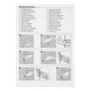 LUTH Premium Profi Parts Teleskopauszug 2fach für Backblech Rost kompatibel mit Bosch Hez538200 17001568 in Backofen