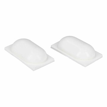 LUTH Premium Profi Parts Tastenkappe Set Zur Kochzonenerweiterung kompatibel mit Bosch 00030189 für Kochfeld 2stk