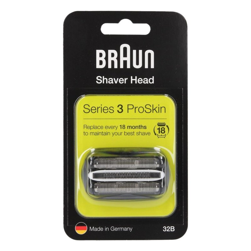 Product Image for Scherkassette Braun 32b 81483728 Schwarz für Series 3 Rasierer