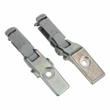 Halter für Festtürdämpfer Liebherr 9593762 in Kühlschrank Gefrierschrank Kühlgefrierkombination 2stk