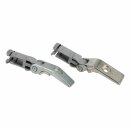 LUTH Premium Profi Parts Halter für Festtürdämpfer kompatibel mit Liebherr 9593762 in Kühlschrank Gefrierschrank Kühlgefrierkombination 2stk