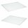 LPPP Glasplatte oben kompatibel mit Hisense HK1055271 Kühlschrank Abstellboden aus Glas 465 x 310 mm Ersatz Glasboden Kühlteil, für Kühl-Gefrierkombination