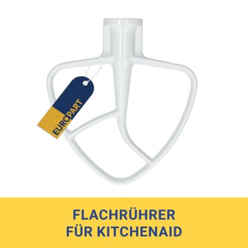 LUTH Premium Profi Parts Flachrührer kompatibel mit K45b Kitchenaid 488000510843 für Küchenmaschine