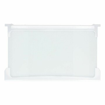 LUTH Premium Profi Parts Glasplatte Mitte für Kühlteil kompatibel mit Beko 4312240400 495x297mm Leisten Kühlgefrierkombination