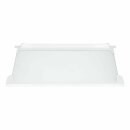 LUTH Premium Profi Parts Glasplatte Mitte für Kühlteil kompatibel mit Beko 4312240400 495x297mm Leisten Kühlgefrierkombination