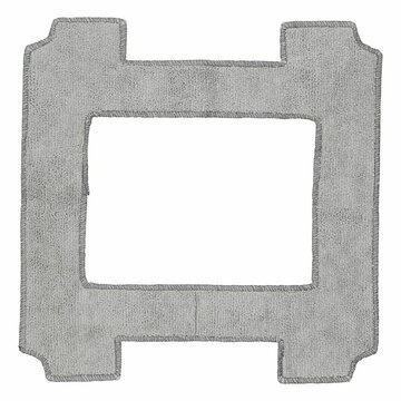 LUTH Premium Profi Parts Reinigungspad kompatibel mit Ecovacs 201-2112-0537 für Fensterreinigungsroboter