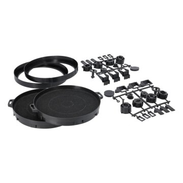 LUTH Premium Profi Parts Kohlefilter Set Respekta Mi160 210mmø Universal für Dunstabzugshaube