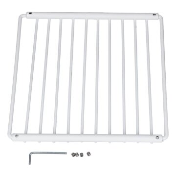 LUTH Premium Profi Parts Universal Abstellboden Ablagerost ausziehbar erweiterbar für Kühlschrank KühlGefrierKombination